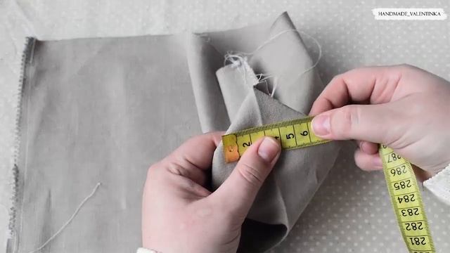 Подкладка для вязаной сумки, быстро и просто.