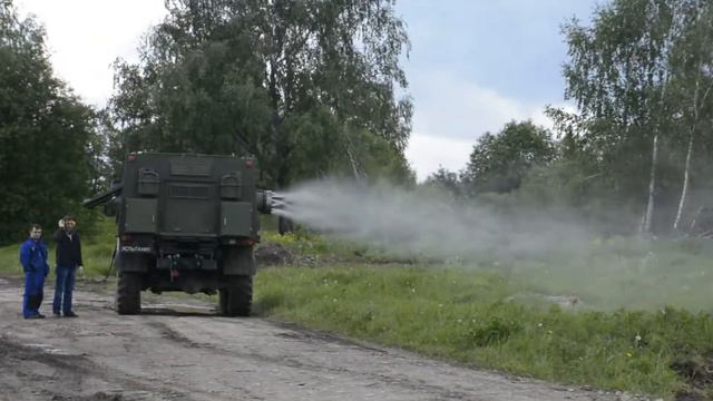 Дымовая машина ТДА-3 - дезинсекция местности