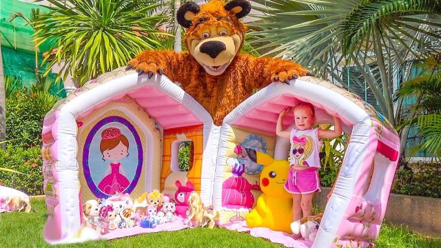 Домик Сюрприз для игрушек от Мишки