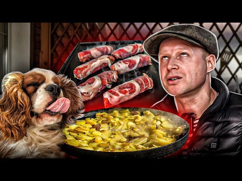 ЖАРЕНАЯ КАРТОШКА ПО ЛИПОВАНСКИ. НАУЧИЛА БАБУШКА. РЕЦЕПТ С САЛОМ