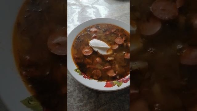 Мясная сборная солянка