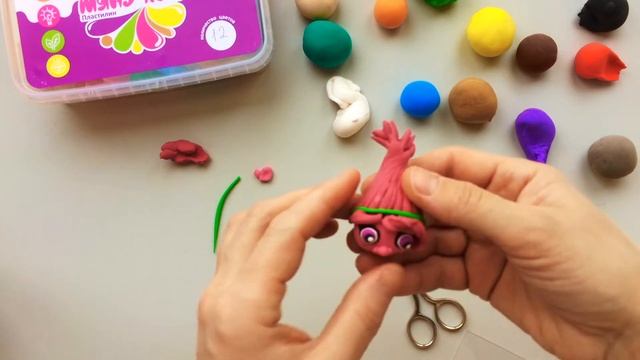 Лепим Розочку из мультфильма Тролли. Аудио сказки детям Золотая коллекция сказок