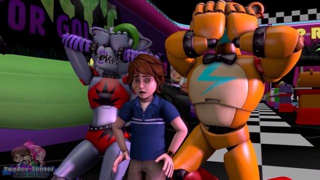 МАМОЧКА РОКСИ 10 ЧАСТЕЙ | СБОРНИК АНИМАЦИЙ FNAF SECURITY BREACH НА РУССКОМ