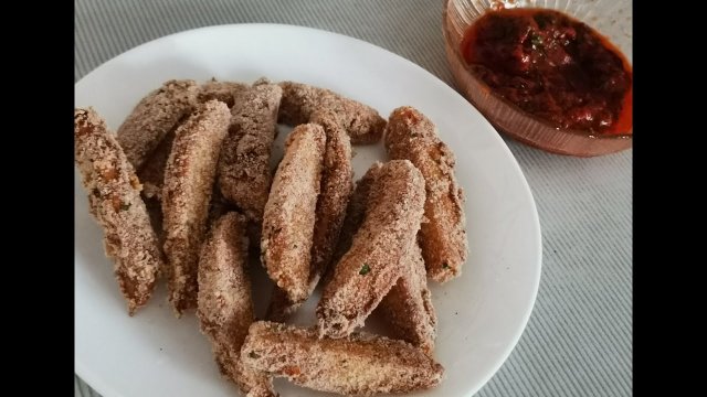 КАРТОФЕЛЬ В ПАНИРОВКЕ ПО НОВОМУ! Картофель с томатным соусом!  Картофель запечённый в духовке.