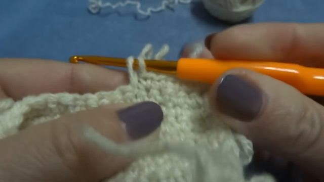 Вытянутые петли крючком. Урок 73. Вязание крючком.