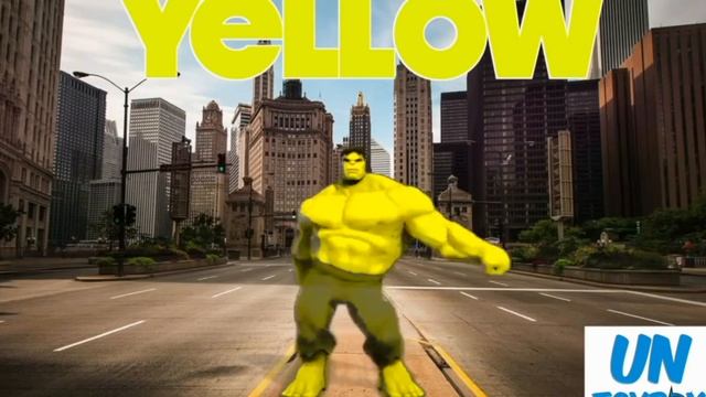 Халк Танцует цвета радуги / hulk dance / детские мультики