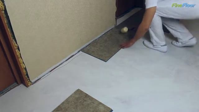 Инструкция по укладке замковой кварцвиниловой плитки FineFloor