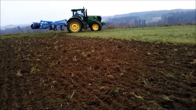 John Deere 6210R + Lemken Karat 9 3,5 m