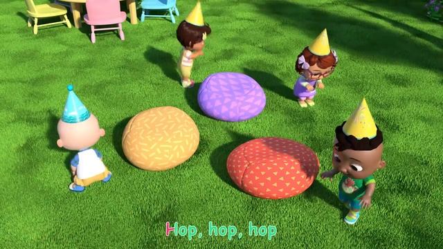 Песня JJ's Birthday - JJ's Birthday Musical Chairs Song _ CoComelon Nursery Rhymes & Kids Songs