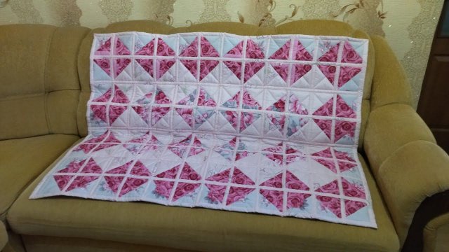 Шьем двустороннее лоскутное одеяло