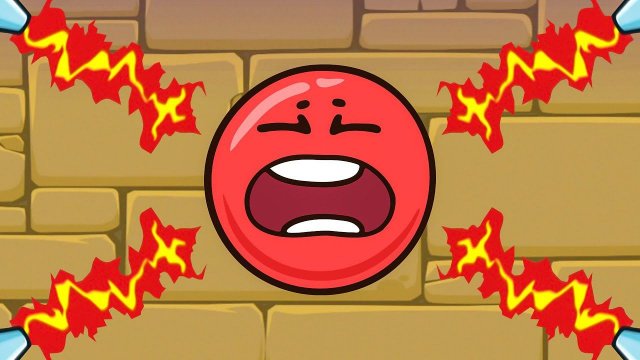 Несносный КРАСНЫЙ ШАР в поисках сокровищ #5.  Игра Red Ball на Игрули TV