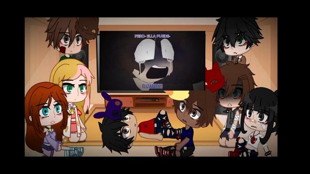 Michael past classmates react to afton family / gacha club// parte 2/??/??