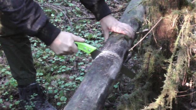 Стройка лесной хижины.Начало строительства.