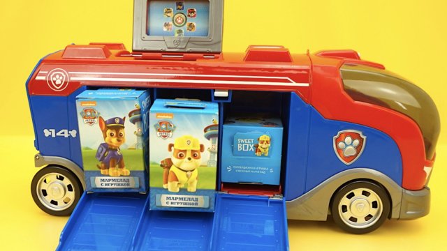 Щенячий Патруль сюрпризы и игрушки для детей