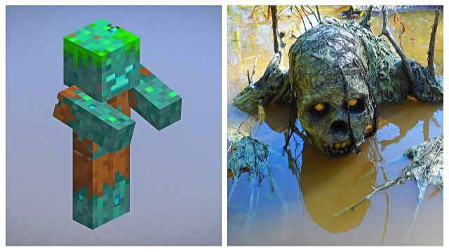 MINECRAFT IN REAL LIFE | МАЙНКРАФТ В РЕАЛЬНОЙ ЖИЗНИ (персонажи, предметы)