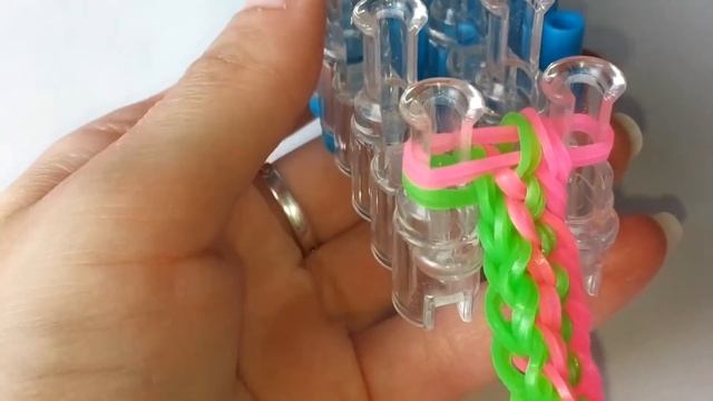 ТРОТУАР - Красивый Браслет из Резинок на Станке