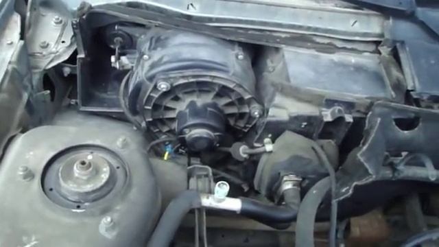 Замена мотора отопителя на ладе приоре с кондиционером панасоник