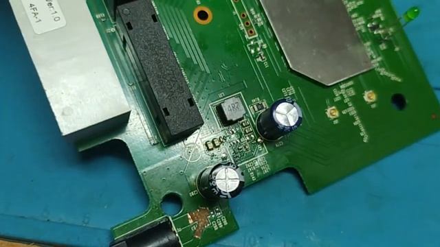 Ремонт роутера Keenetic Speedster KN-3010 после переплюсовки