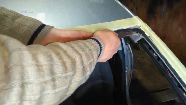 Замена Лобового Стекла Своими Руками. Как Сделать.