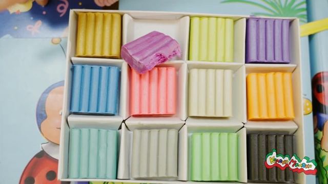 Уроки творчества с Калякой-Малякой®: Раскрашиваем пластилином