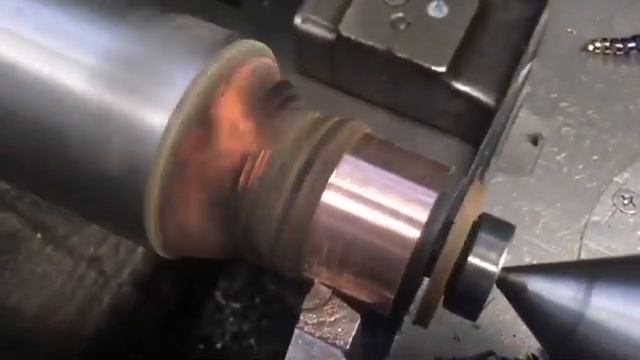 Проточка коллектора на якоре УШМ