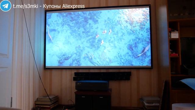 Jenovox B7U Pro обзор 4K короткофокусный проектор с Aliexpress