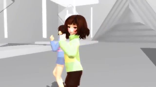 『MMDxUndertale』Good night | Frisk & Chara