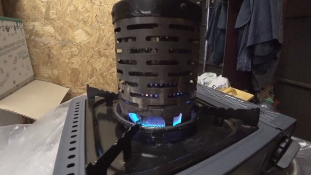 Дожигатель для зимней рыбалки / Дожигатель газа для зимней рыбалки