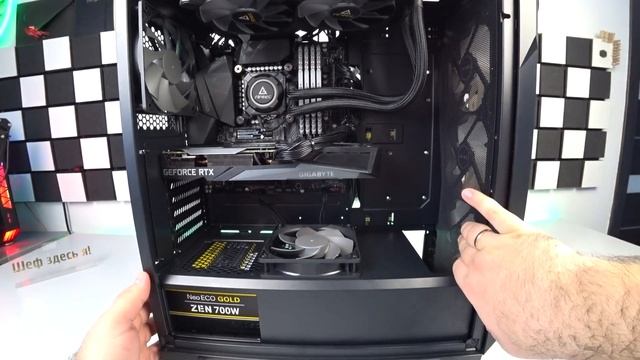 Сборка ПК и тест GIGABYTE RTX 3060 GAMING OC 12G  в играх