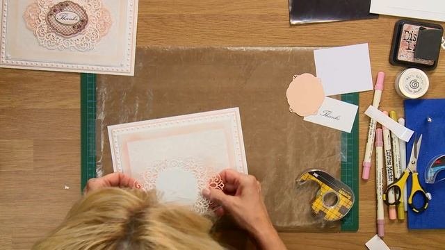 Crafting My Style with Sue Wilson – Pretty Peach Filigree for Creative Expressions