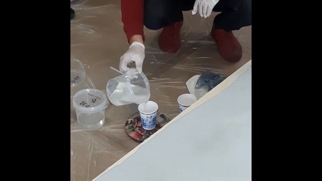 Полимерные наливные полы "Chrome"