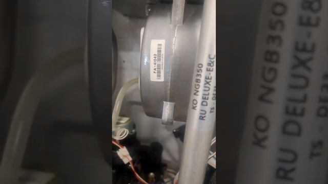 Navien Deluxe C ,  установка  теплообменника