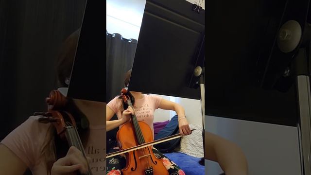 Vertical Viola (Alto Violin) Practice - Six Miniatures for Viola - V. Dark Mood - Violet Archer