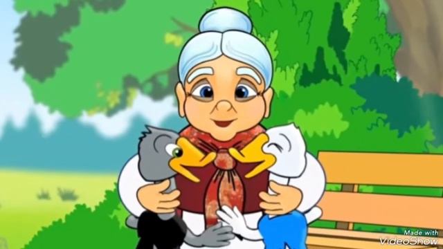 слова песенки... Два веселых гуся...