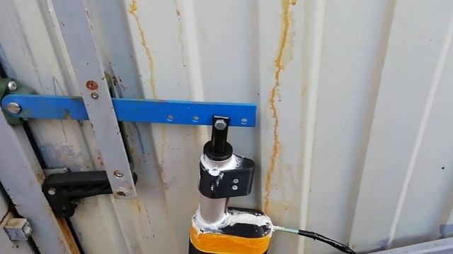 Привод распашных ворот своими руками.
