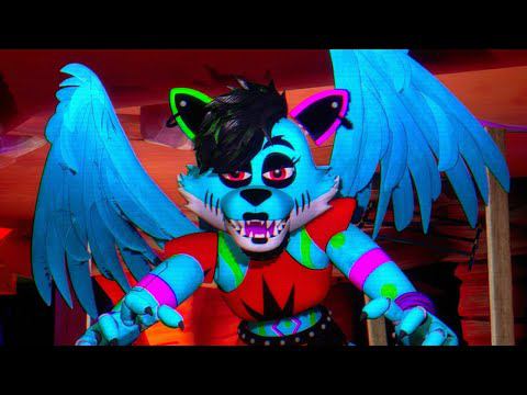 СЛОМАЛ РОКСИ с КРЫЛЬЯМИ ВЗЛОМ FNAF SECURITY BREACH