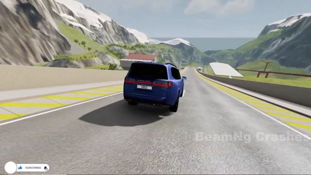 Прыжки на высокой скорости # 1 BeamNg Drive Сбои BeamNg