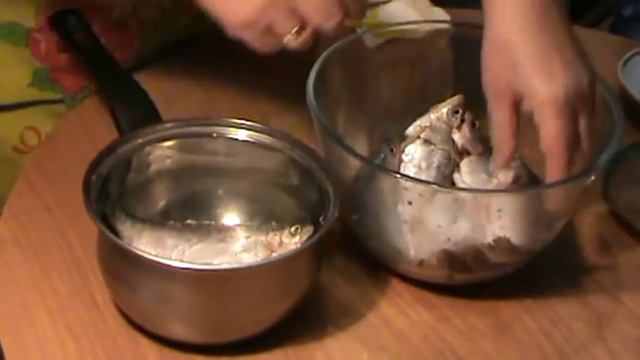 Как засолить малосольную пелядь сухим посолом.