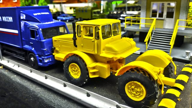 КАМАЗ 65117 vs КИРОВЕЦ К-700, КРАШ ТЕСТ, ЭКСПЕРИМЕНТ.