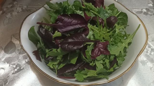 Моя любимая заправка для салатов. ВИТАМИННЫЙ зеленый САЛАТ - просто объедение./Здоровое питание/