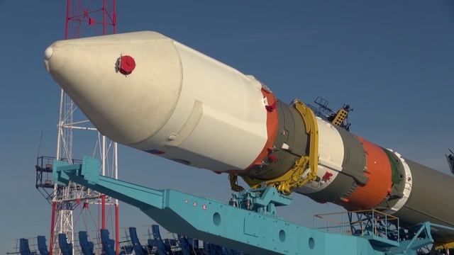 Запуск космического аппарата с космодрома Плесецк ракетой-носителем «Союз-2»