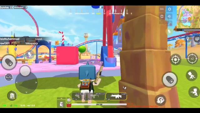 Mini World Royale Gameplay  [ Android ] [ New Battle Royale Game 2020 ]