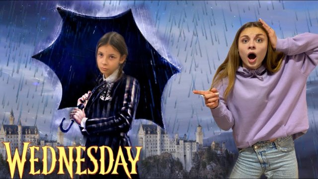 Уэнсдей Аддамс vs Инид! Уэнсдей Адамс В Реальной Жизни! Wednesday Addams vs Enid Addams In Real Life