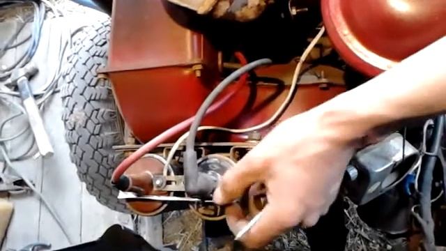 зажигания на КМЗ из магнето