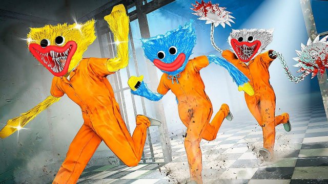 СТРАШНЫЕ ИГРУШКИ СБЕЖАЛИ! ОПАСНЫЕ ХАГГИ НА СВОБОДЕ! ПОБЕГ ИЗ ТЮРЬМЫ В Garry`s Mod