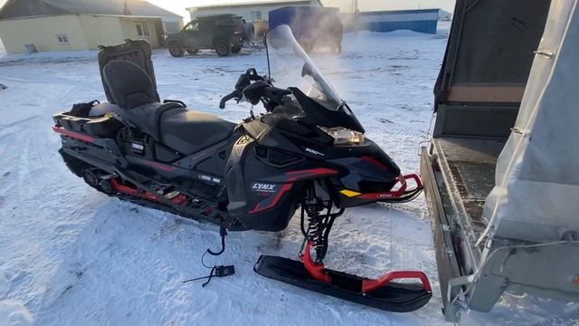 Обзор снегохода Lynx commander 900 ace.