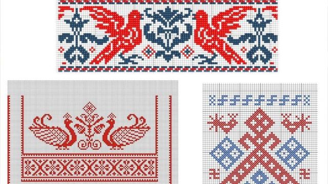 Урок 5 класс ИЗО "Русская народная вышивка".