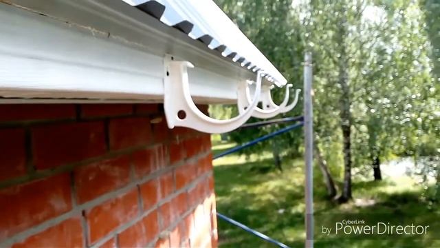 Монтаж водосточной системы ПВХ