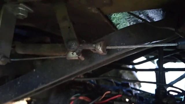 Трос газа вместо тяг на МТЗ