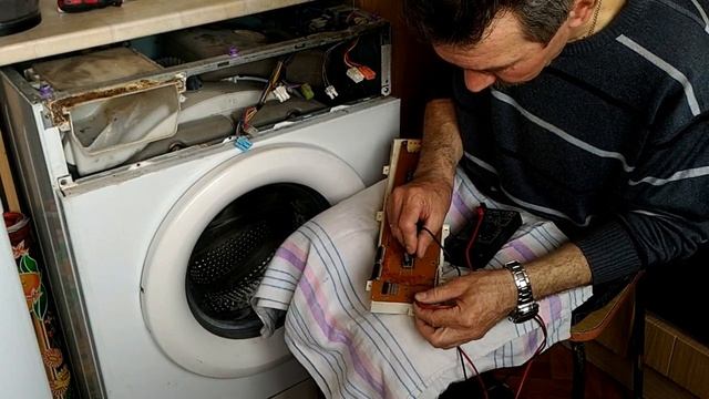 не срабатывает кнопка  ПУСК  на стиралке  LG